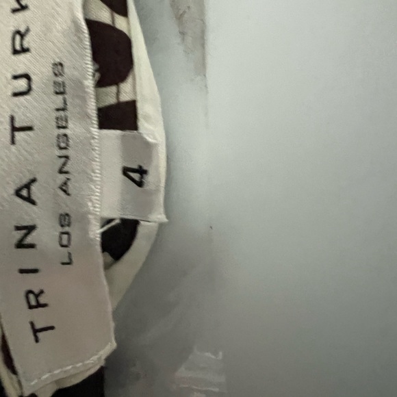 Trina Turk Giraffe Print A-Line Midi Stretch Skirt Size 4 - Picture 7 of 9